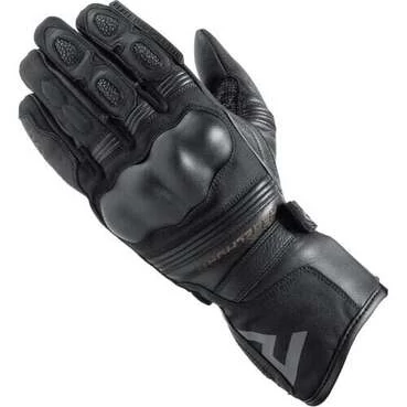 Patrol Long Lady Leather Glove Black