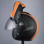 Motorcycle Мотошлем Flip-Up BHR 807 REVERSE Matt Orange