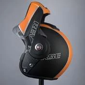 Motorcycle Мотошлем Flip-Up BHR 807 REVERSE Matt Orange