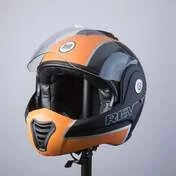 Motorcycle Мотошлем Flip-Up BHR 807 REVERSE Matt Orange