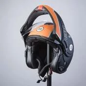 Motorcycle Мотошлем Flip-Up BHR 807 REVERSE Matt Orange