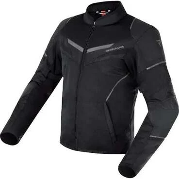 Flux textile мотокуртка Black