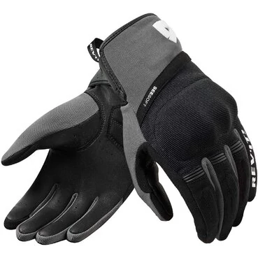 Rev'it MOSCA 2 Black Gray Summer Motorcycle мотоперчатки