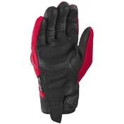 Ixon MIG 2 Red Black Leather and Fabric Motorcycle мотоперчатки