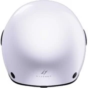 Stormer MIND Pearl White Motorcycle Jet Мотошлем
