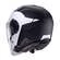 Caberg Soho Milano Мотошлем Black Matt White Белый