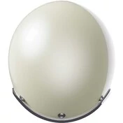 Custom Jet Stormer QUARTZ Solid Off-White Pearl Motorcycle Мотошлем