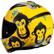 Hjc C10 GETI MC3SF Full Face Child Motorcycle Мотошлем Matt Yellow