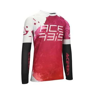 Acerbis J-windy Vent Watermark Jersey Purple Фиолетовый