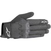 Alpinestars STATED AIR Motorcycle мотоперчатки Silver Black