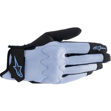 Alpinestars STATED AIR Stonewash Blue Black Motorcycle мотоперчатки
