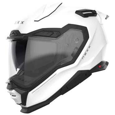 NEXX X.WST3 Plain Full Face Helmet White Pearl