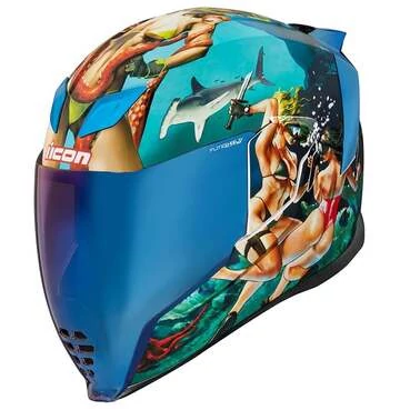 ICON Airflite™ Pleasuredome4 Full Face Helmet Синий