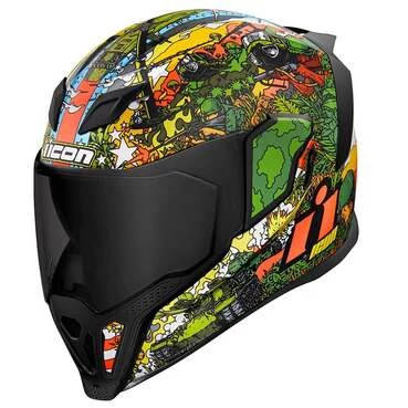 ICON Airflite™ GP23 Full Face Helmet Зеленый