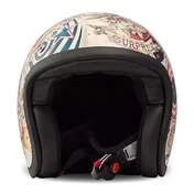 DMD Vintage Open Face Helmet Circus