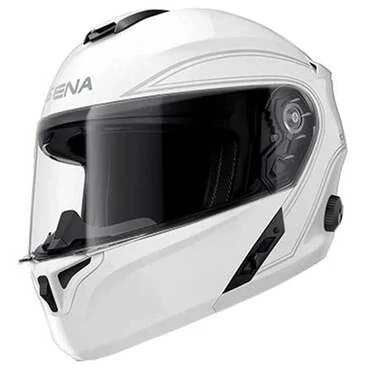 SENA Outrush R Modular Bluetooth Helmet Белый