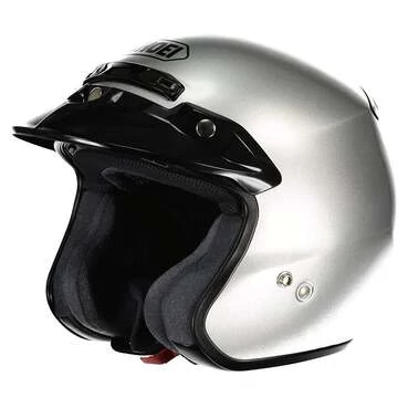 SHOEI Rj Platinum-R Open Face Helmet светло-серебристый