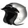 SHOEI Rj Platinum-R Open Face Helmet светло-серебристый