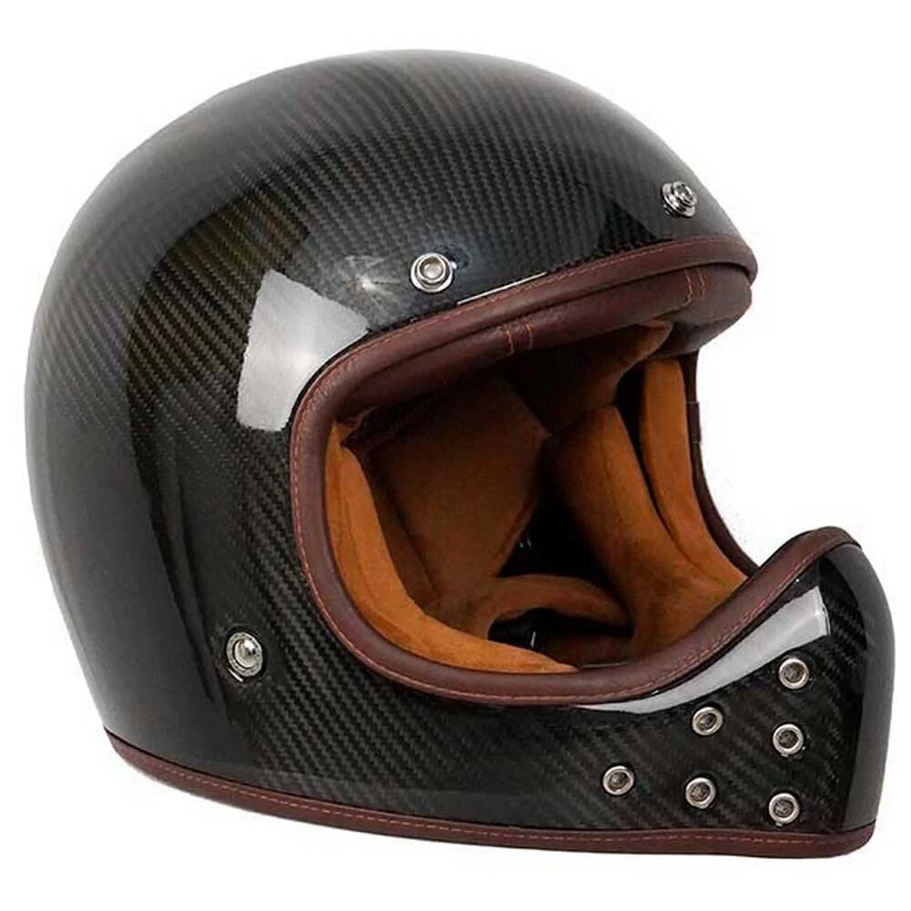 BY CITY The Rock Carbon R.22.06 Full Face Helmet Черный