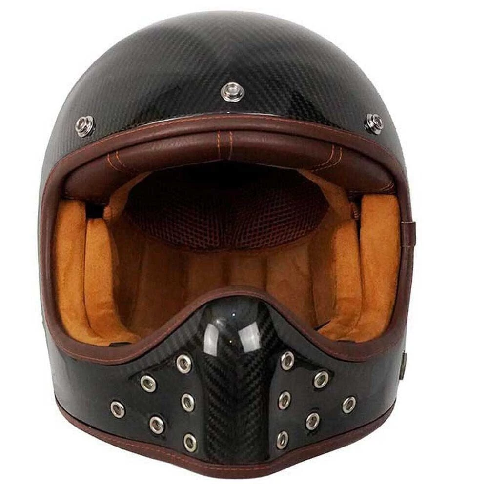 BY CITY The Rock Carbon R.22.06 Full Face Helmet Черный