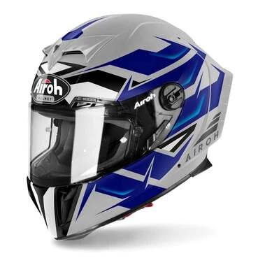 AIROH GP550 S Wander Full Face Helmet Blue Gloss