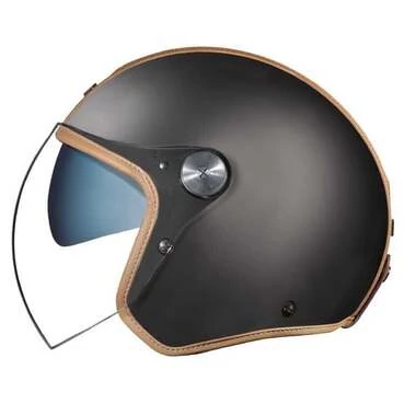 NEXX X.G30 Groovy Open Face Helmet Black / Camel MT