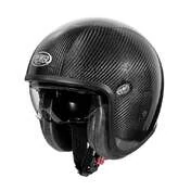 PREMIER HELMETS 23 Vintage Carbon 22.06 Open Face Helmet Черный