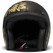 DMD Vintage Open Face Helmet Цветочный принт
