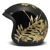 DMD Vintage Open Face Helmet Цветочный принт