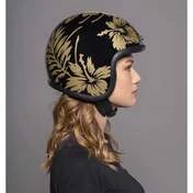 DMD Vintage Open Face Helmet Цветочный принт