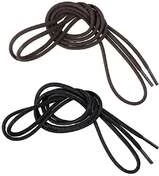Waxed Lace 150cm Tcx LAC15 Black (pair)