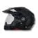 AFX FX-55 Black Solid Shock Moto Мотошлем