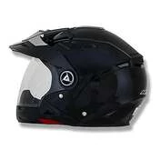 AFX FX-55 Black Solid Shock Moto Мотошлем
