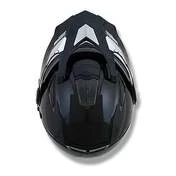 AFX FX-55 Black Solid Shock Moto Мотошлем