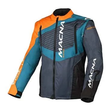 Macna Crest мотокуртка Orange Grey Blue Оранжевый