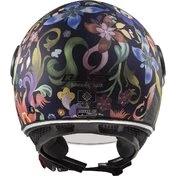 Ls2 OF558 SPHERE LUX 2 BLOOM Jet Motorcycle Мотошлем Matt Blue Pink