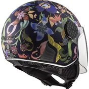 Ls2 OF558 SPHERE LUX 2 BLOOM Jet Motorcycle Мотошлем Matt Blue Pink