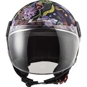 Ls2 OF558 SPHERE LUX 2 BLOOM Jet Motorcycle Мотошлем Matt Blue Pink