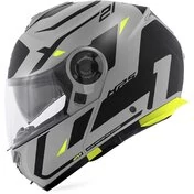 Modular Motorcycle Мотошлем P/J Givi X.21 EVO NUMBER Gray Black Yellow