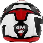 P/J Givi X.21 EVO NUMBER Modular Motorcycle Мотошлем Black White Red