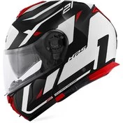 P/J Givi X.21 EVO NUMBER Modular Motorcycle Мотошлем Black White Red