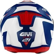 Modular Motorcycle Мотошлем P/J Givi X.21 EVO NUMBER Blue White Red