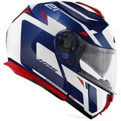 Modular Motorcycle Мотошлем P/J Givi X.21 EVO NUMBER Blue White Red