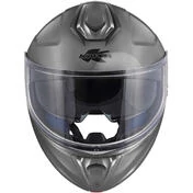 Kappa KV50 B Solid Glossy Gray Modular Motorcycle Мотошлем