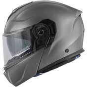 Kappa KV50 B Solid Glossy Gray Modular Motorcycle Мотошлем