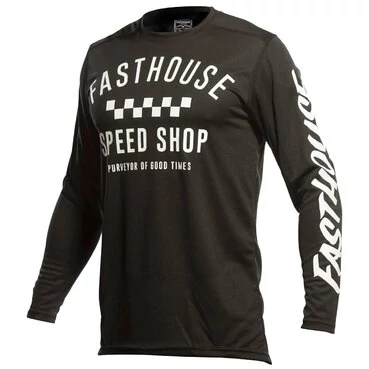 Fasthouse Carbon Jersey Красно-черный