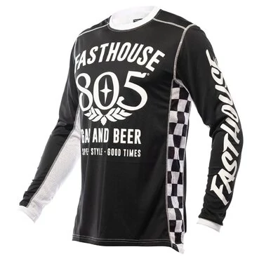 Fasthouse 805 Grindhouse Jersey Черный