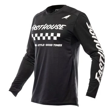 Fasthouse Elrod Jersey Черный