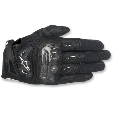 Alpinestars SMX-2 Air Carbon V2 Motorcycle мотоперчатки Черный