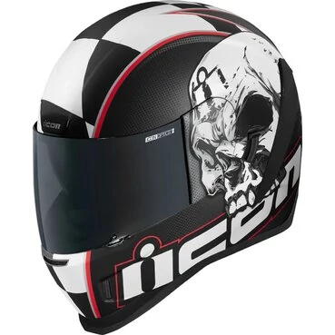 Icon Airform Death or Glory Мотошлем Черный